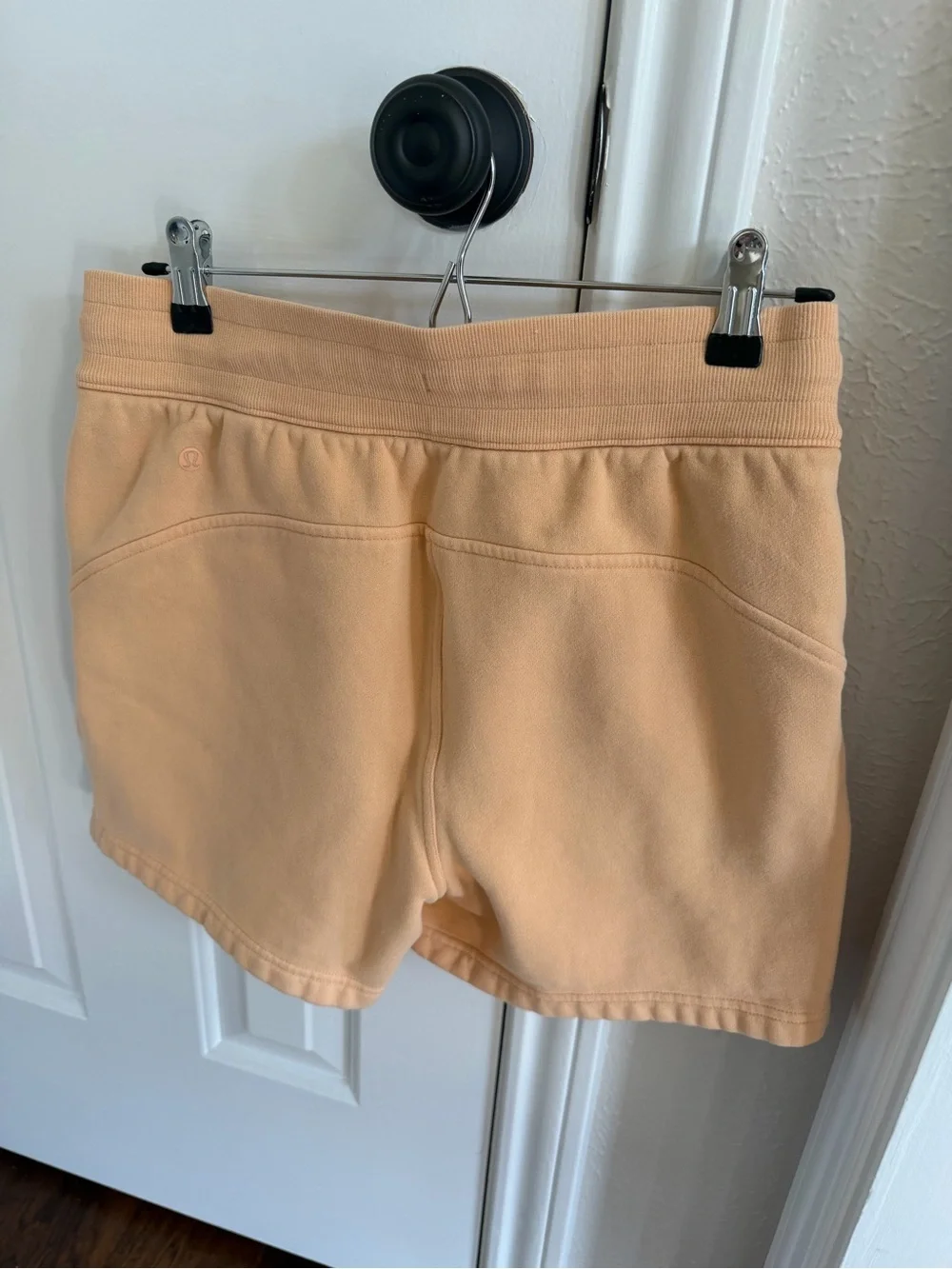 Lululemon Drawstring Athletic Shorts - peach color